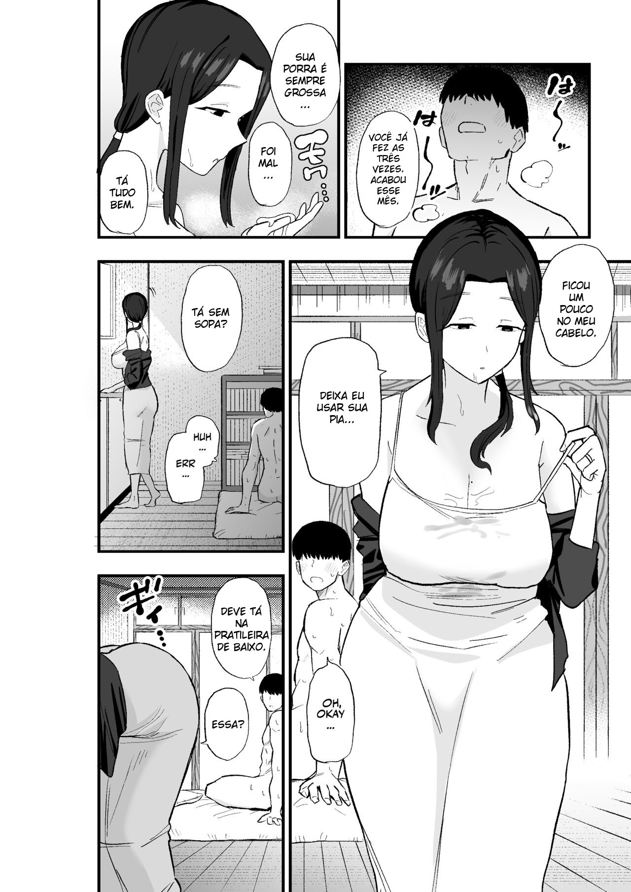 Kamejirouya-san Kametaro Taihai Tsuma Taihaikei Hitotsuma o Yachin Kawari ni Koki Tsukaeru Hanashi A mulher casada que se vendeu para pagar o aluguel Portuguese-BR - Image 33