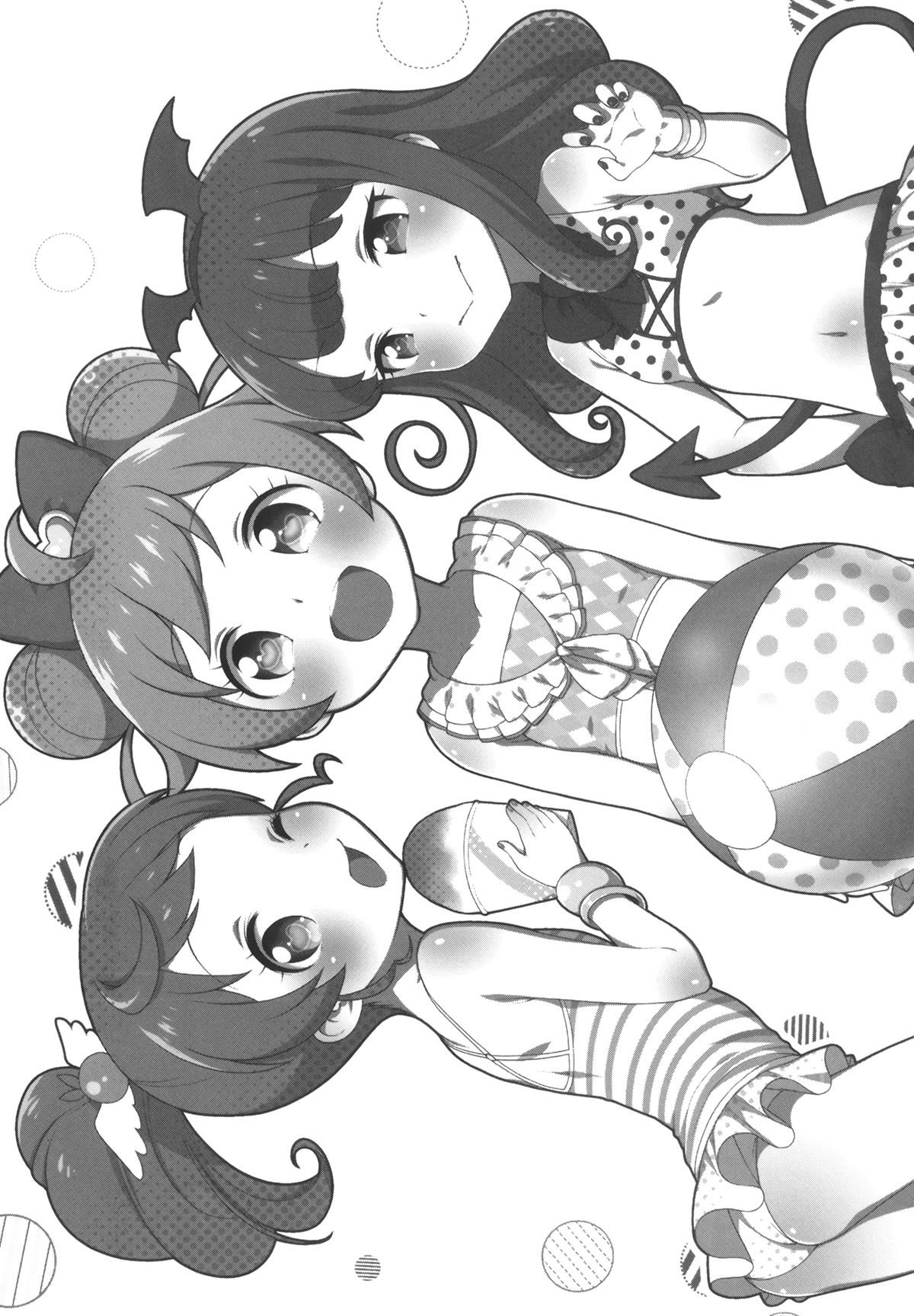 Kaniya Kanyapyi Aromagedon Rakugaki Bon 2014 Natsu Alomagedon Libro de bocetos de verano 2014 PriPara Spanish Traducciones Necesarias Digital - Image 2