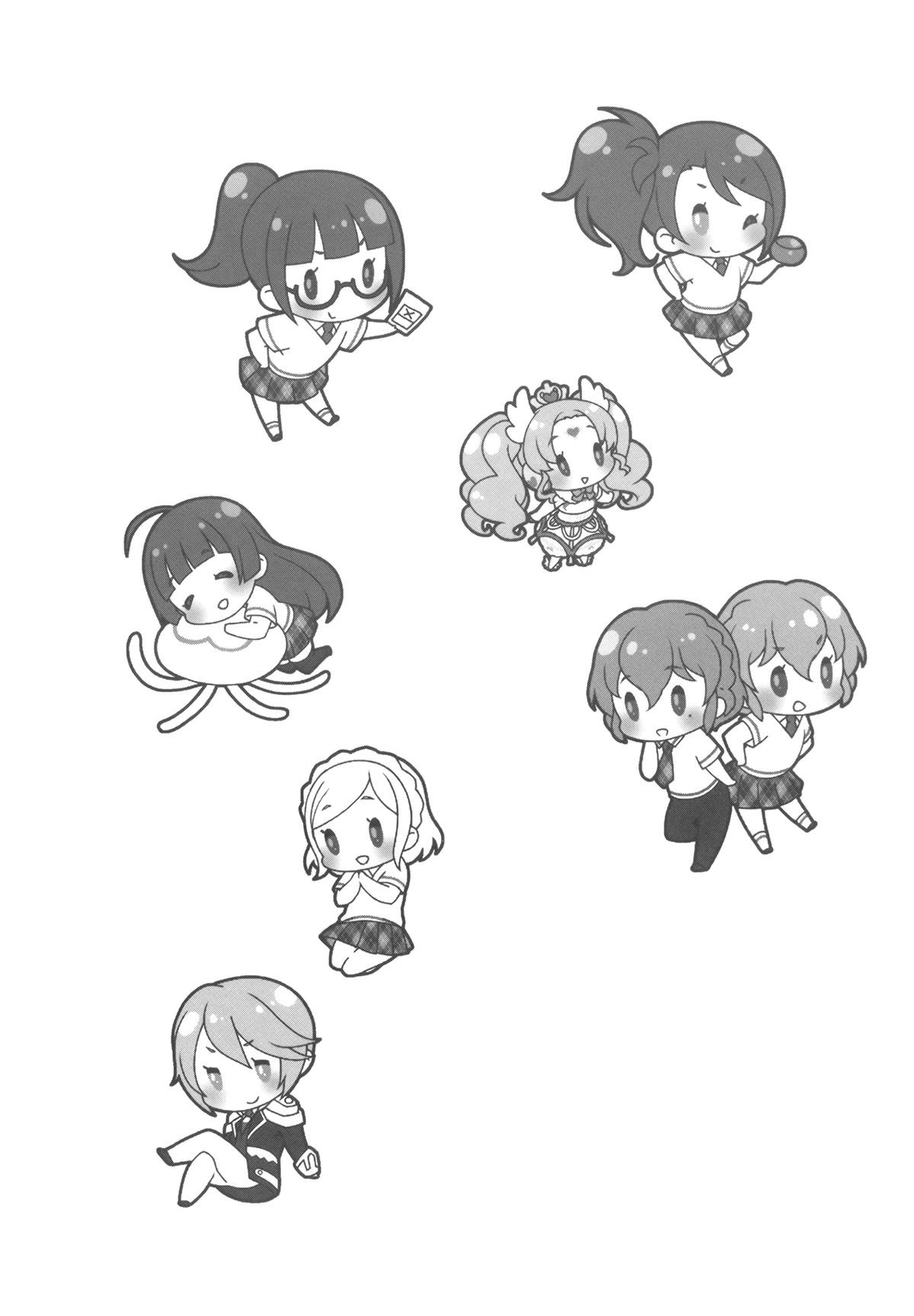 Kaniya Kanyapyi Aromagedon Rakugaki Bon 2014 Natsu Alomagedon Libro de bocetos de verano 2014 PriPara Spanish Traducciones Necesarias Digital - Image 3