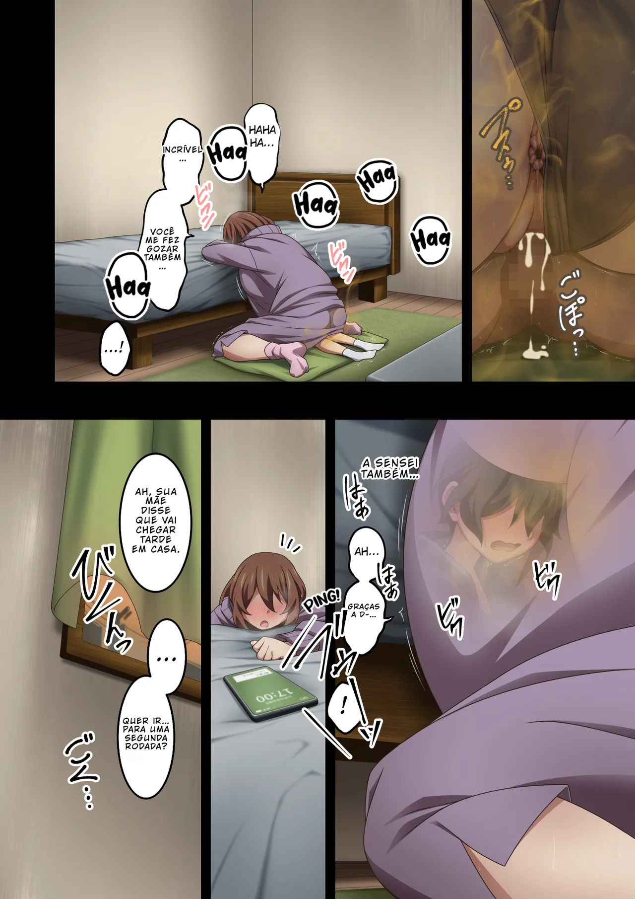 Kaori no Chikara Kaze no Koe Boku wa Katei Kyoushi no Sensei no Gas Nuki Gakari Portuguese-BR BLACKSUB - Image 103