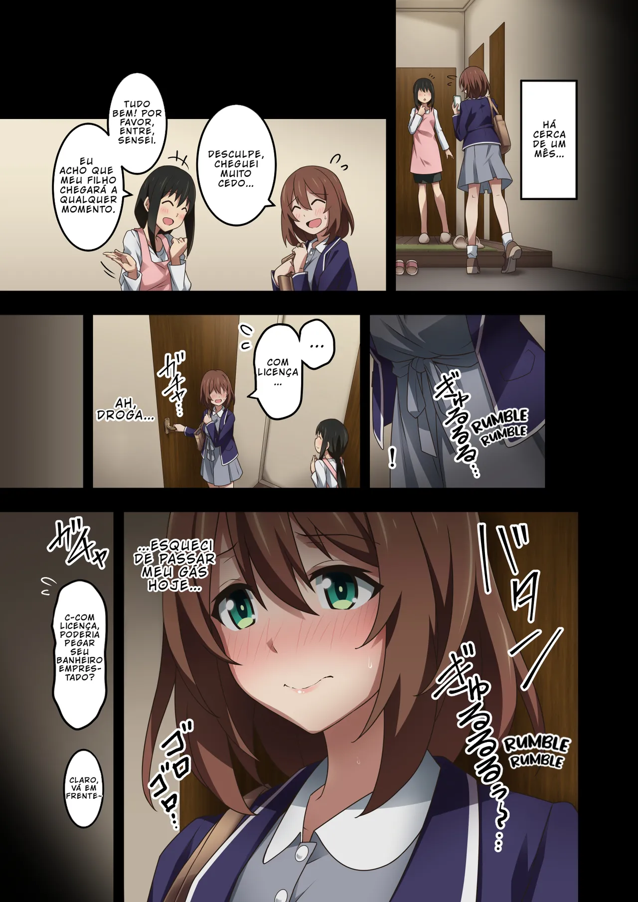 Kaori no Chikara Kaze no Koe Boku wa Katei Kyoushi no Sensei no Gas Nuki Gakari Portuguese-BR BLACKSUB - Image 14