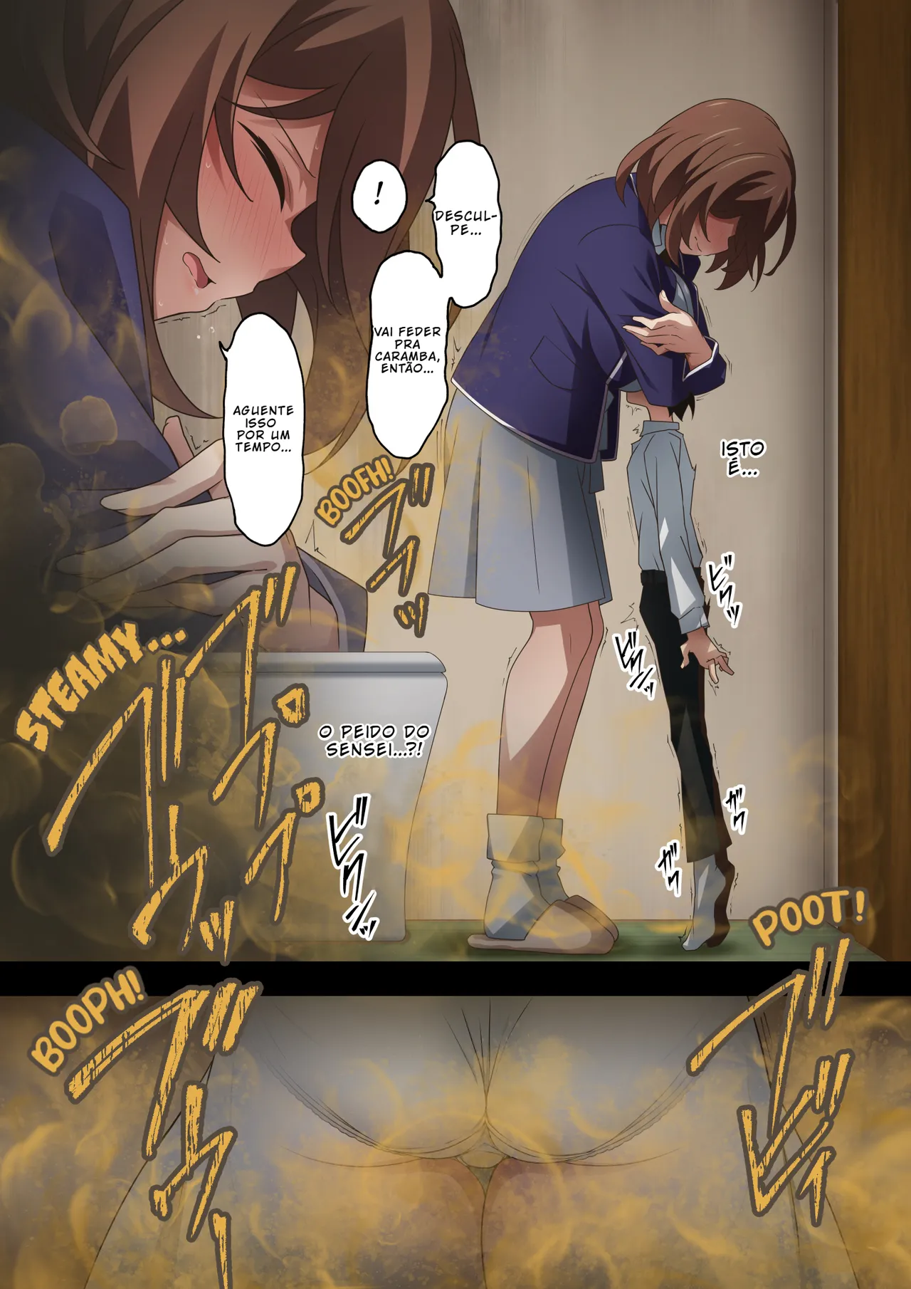 Kaori no Chikara Kaze no Koe Boku wa Katei Kyoushi no Sensei no Gas Nuki Gakari Portuguese-BR BLACKSUB - Image 20