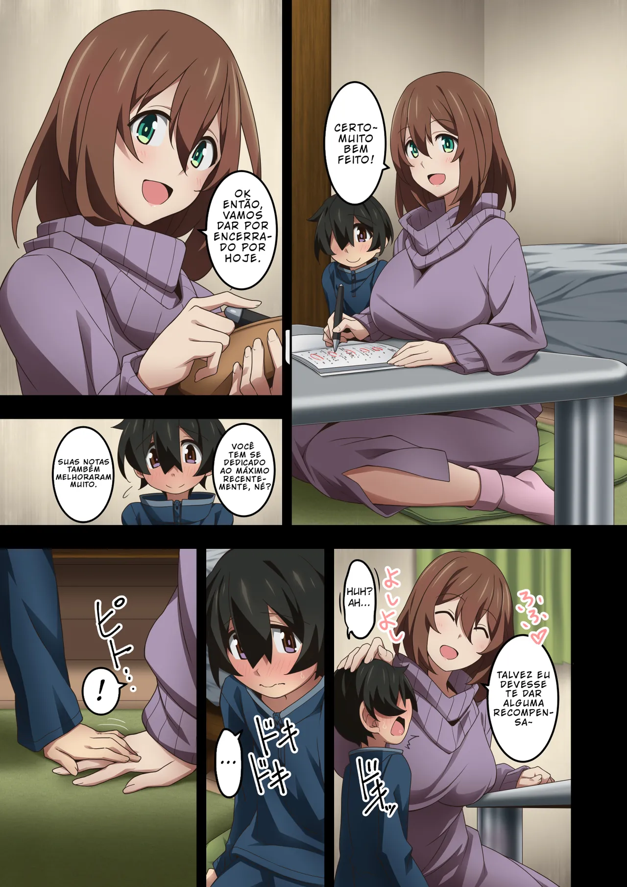 Kaori no Chikara Kaze no Koe Boku wa Katei Kyoushi no Sensei no Gas Nuki Gakari Portuguese-BR BLACKSUB - Image 82