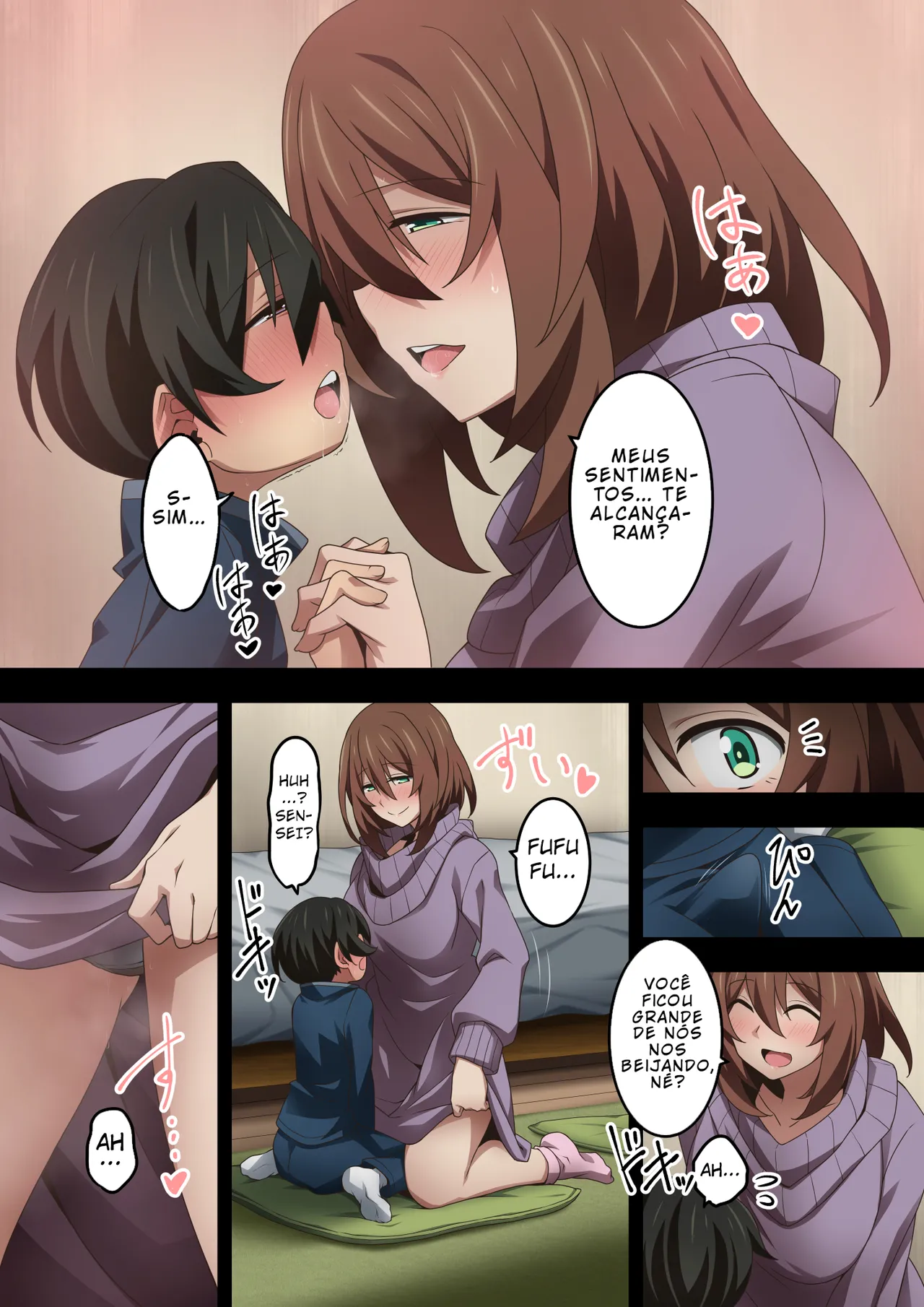 Kaori no Chikara Kaze no Koe Boku wa Katei Kyoushi no Sensei no Gas Nuki Gakari Portuguese-BR BLACKSUB - Image 87