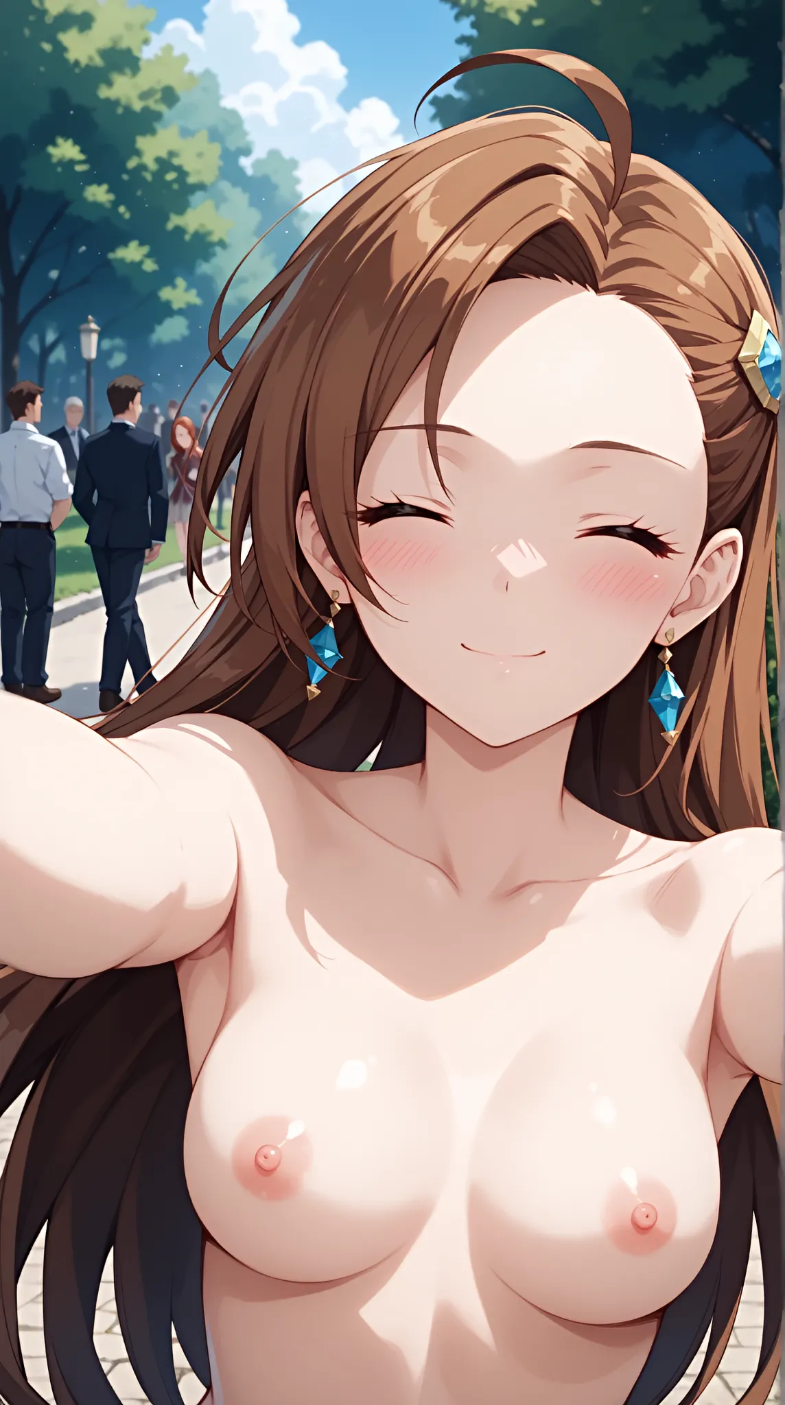 katarina-chan, kōen de zenra roshutsu sono 2 - Image 58