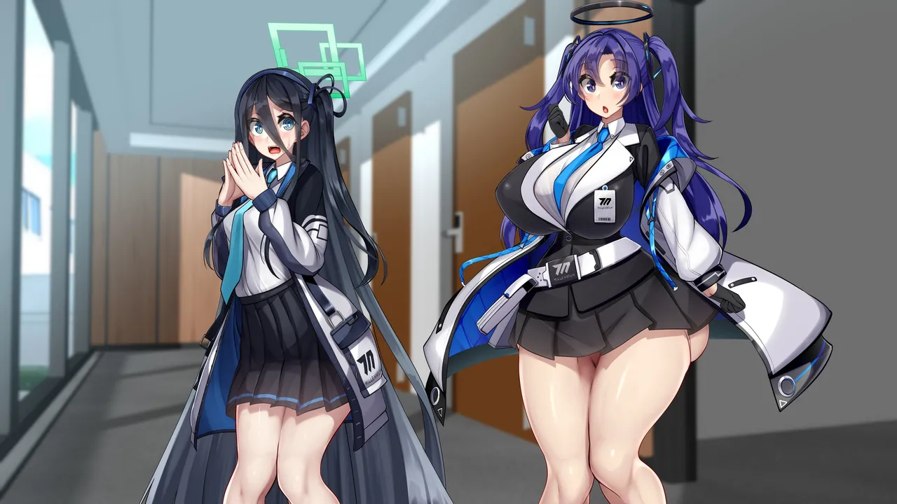 Kawahagitei Alice Yuka Yosan o Fuyasu Ka, Harama se Reru Made, de Rarenai Heya Blue Archive - Image 165