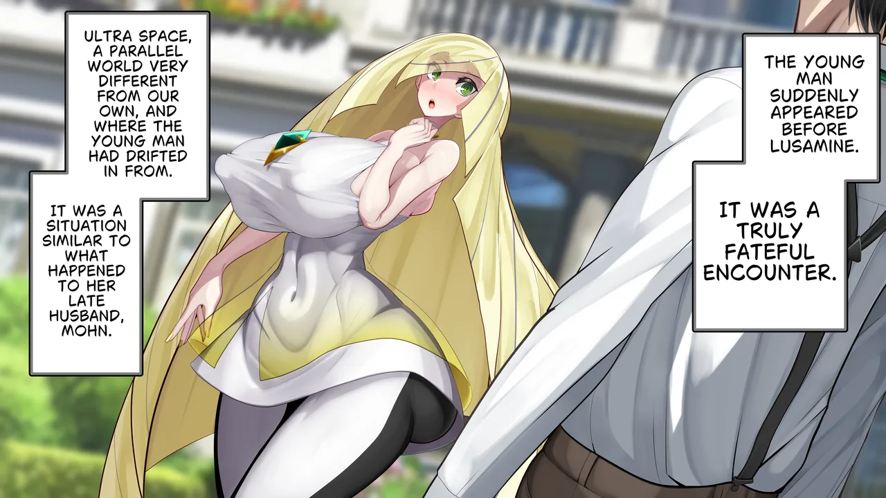 Kawahagitei Lusamine - Miboujin no Hatsukoi Widows First Love Pokémon Sun and Moon English - Image 11