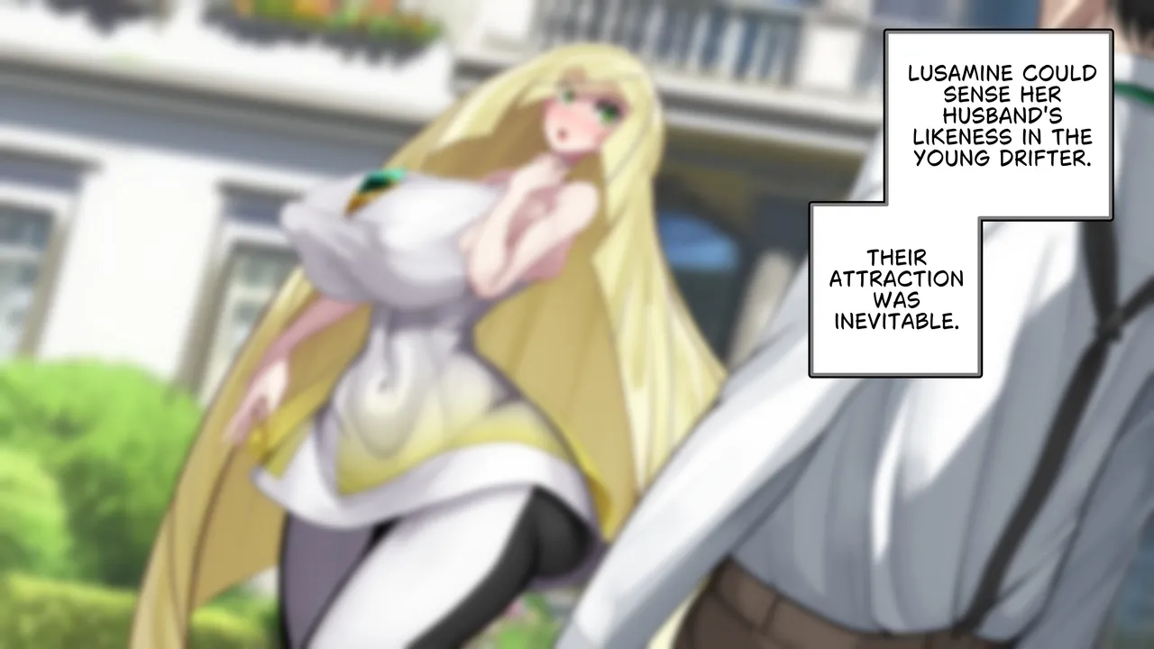 Kawahagitei Lusamine - Miboujin no Hatsukoi Widows First Love Pokémon Sun and Moon English - Image 12