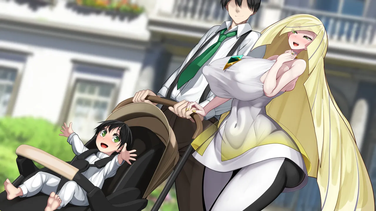 Kawahagitei Lusamine - Miboujin no Hatsukoi Widows First Love Pokémon Sun and Moon English - Image 240