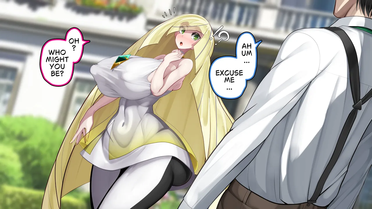 Kawahagitei Lusamine - Miboujin no Hatsukoi Widows First Love Pokémon Sun and Moon English - Image 9