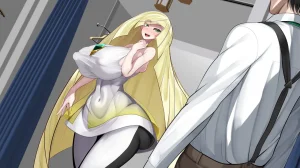 Kawahagitei Lusamine - Miboujin no Hatsukoi Widows First Love Pokémon Sun and Moon English - Page 130