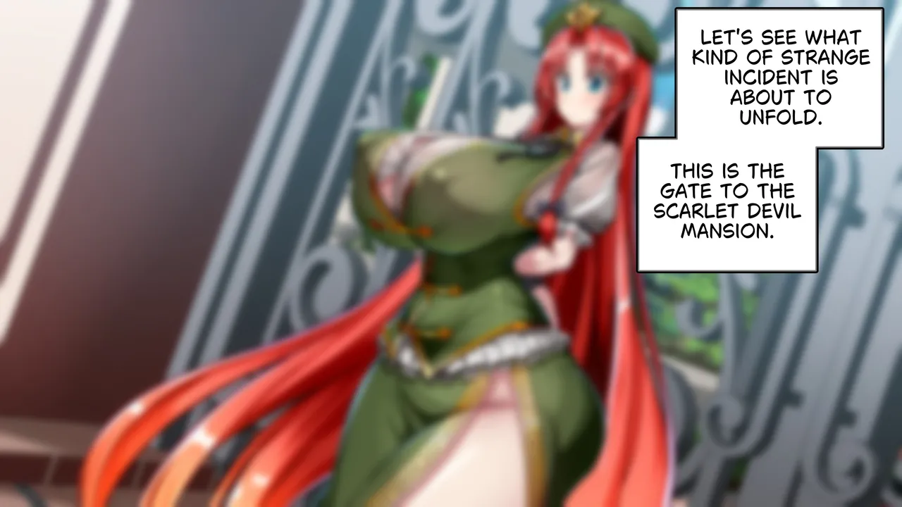 Kawahagitei Meiling x Sakuya Tomatta Jikan dake Onaho ni natte kureru Maid-chou Touhou Project English - Image 3