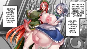 Kawahagitei Meiling x Sakuya Tomatta Jikan dake Onaho ni natte kureru Maid-chou Touhou Project English - Page 119