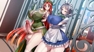 Kawahagitei Meiling x Sakuya Tomatta Jikan dake Onaho ni natte kureru Maid-chou Touhou Project English - Page 179