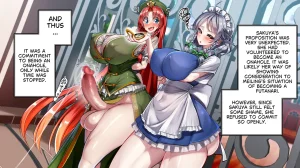 Kawahagitei Meiling x Sakuya Tomatta Jikan dake Onaho ni natte kureru Maid-chou Touhou Project English - Page 18