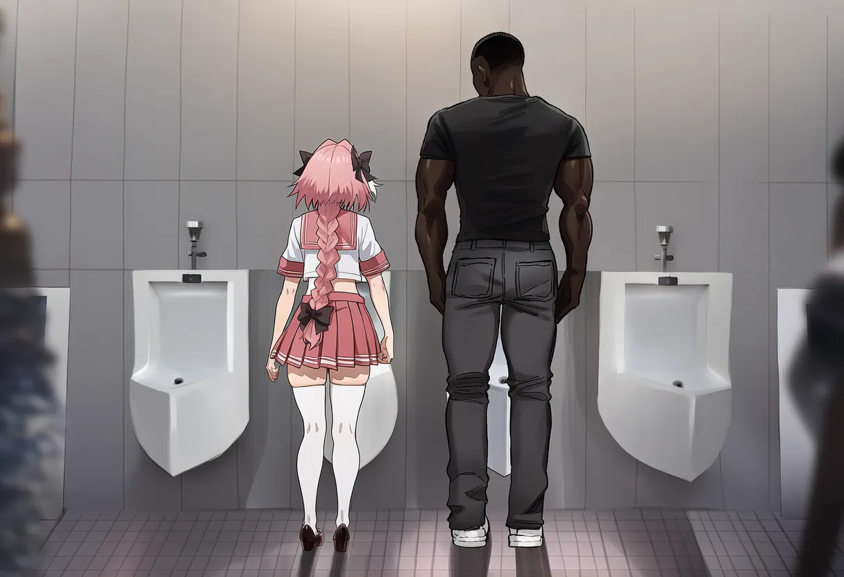 kazokel - Astolfos toilet break - Image 4
