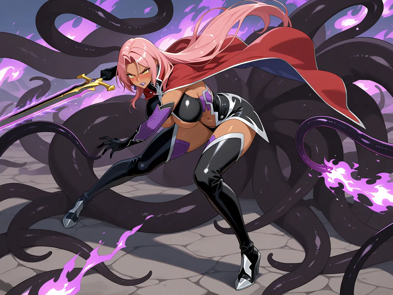 Kevin Zheng Ingrid and Tentacles Ingrid VS Tentacles - Image 4