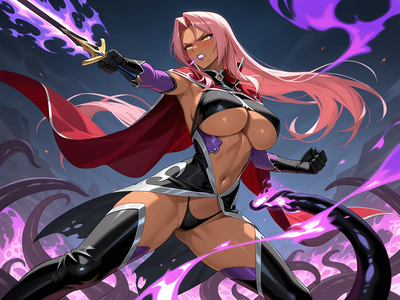 Kevin Zheng Ingrid and Tentacles Ingrid VS Tentacles - Image 5