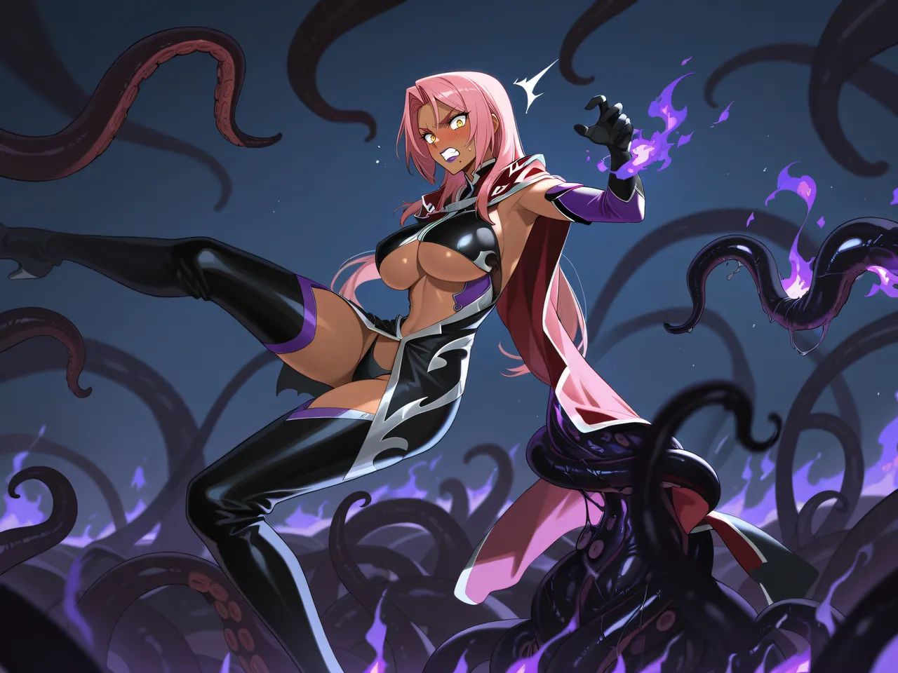 Kevin Zheng Ingrid and Tentacles Ingrid VS Tentacles - Image 7