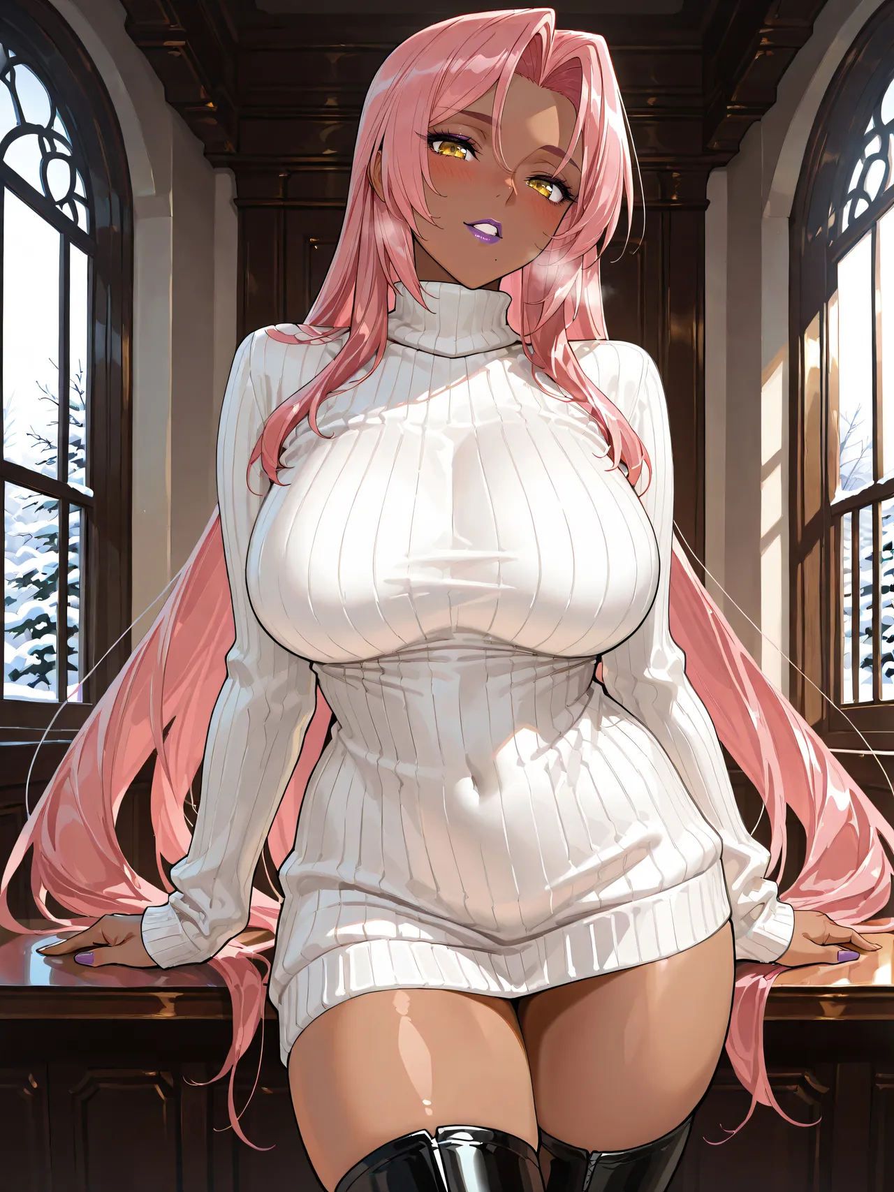 Kevin Zheng Ingrid in Sweater - Image 1