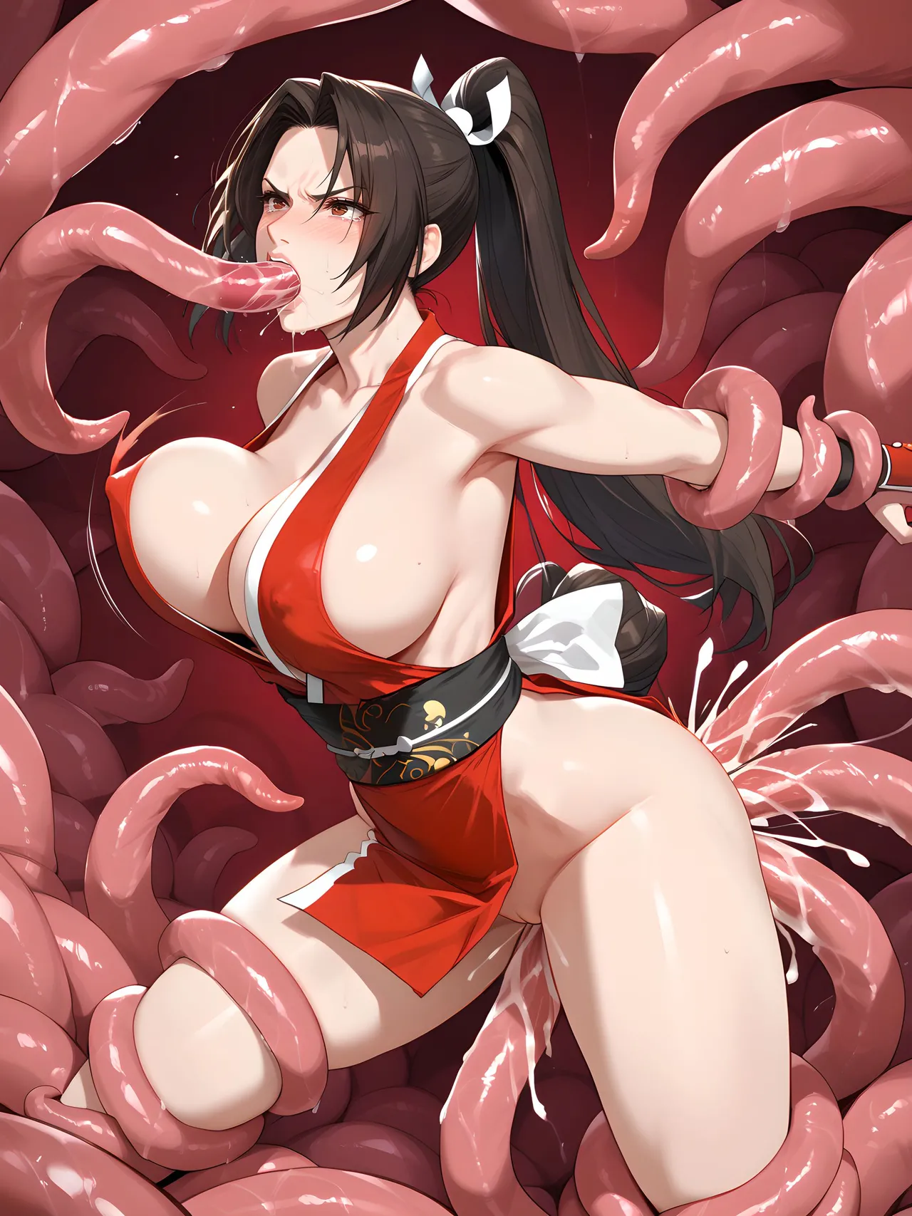 Kevin Zheng Mai Captured by Tentacles Mai x Tentacles - Image 106