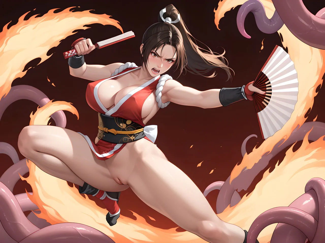 Kevin Zheng Mai Captured by Tentacles Mai x Tentacles - Image 41