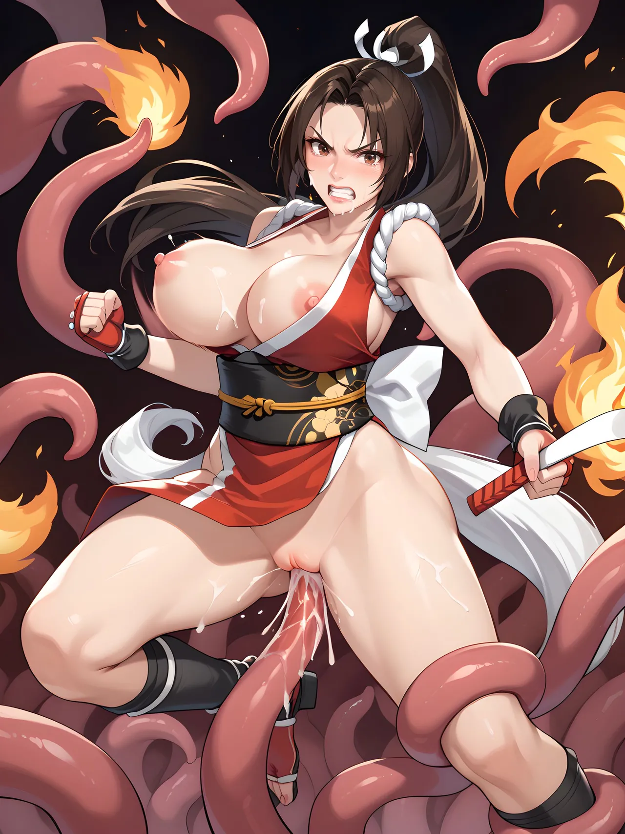 Kevin Zheng Mai Captured by Tentacles Mai x Tentacles - Image 47