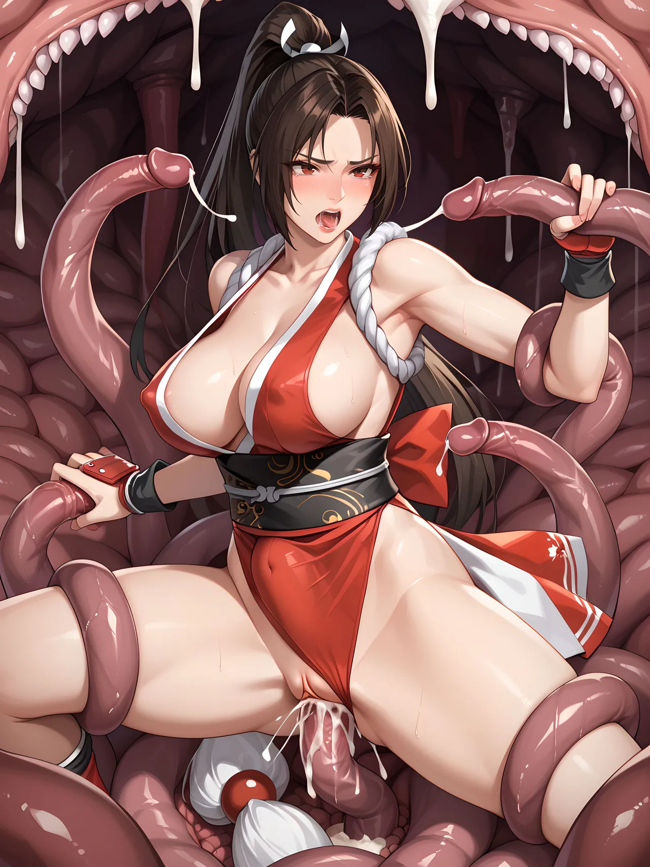 Kevin Zheng Mai Captured by Tentacles Mai x Tentacles - Image 76