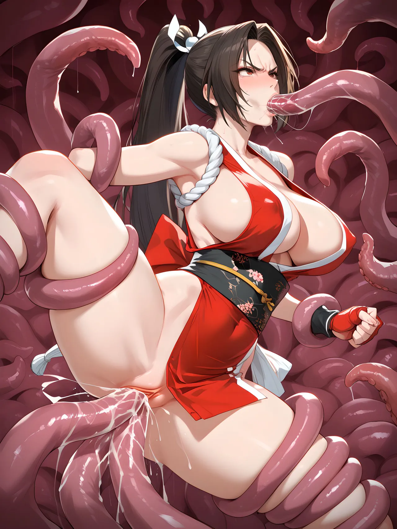 Kevin Zheng Mai Captured by Tentacles Mai x Tentacles - Image 86