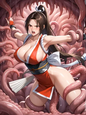 Kevin Zheng Mai Captured by Tentacles Mai x Tentacles - Page 12