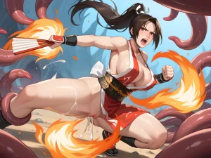 Kevin Zheng Mai Captured by Tentacles Mai x Tentacles - Page 37