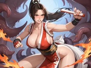 Kevin Zheng Mai Captured by Tentacles Mai x Tentacles - Page 4