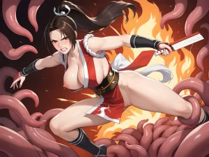 Kevin Zheng Mai Captured by Tentacles Mai x Tentacles - Page 45