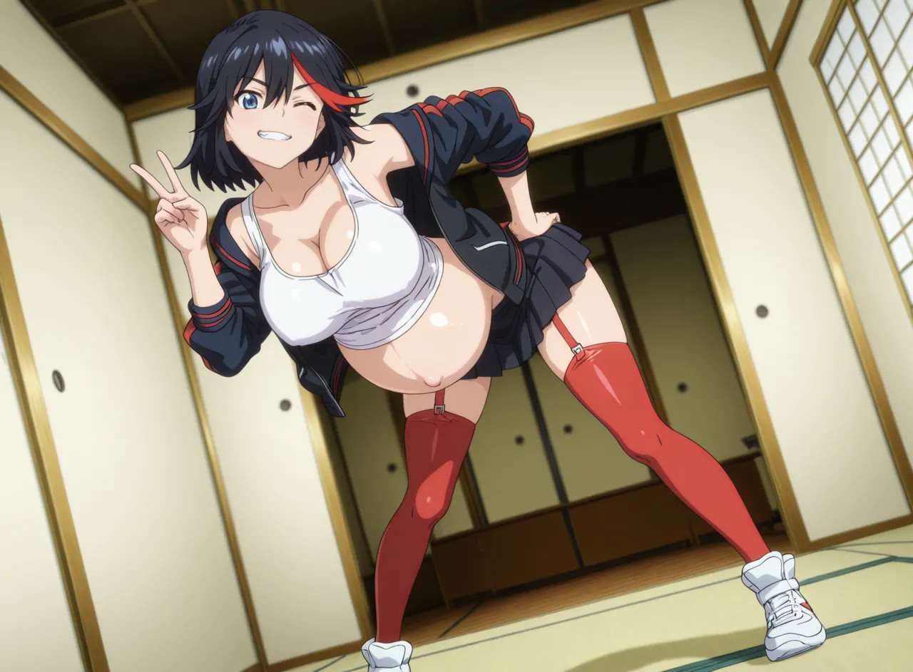 Kikia1_Ai Patreon July EXTRA - Matoi Ryuuko - Image 38