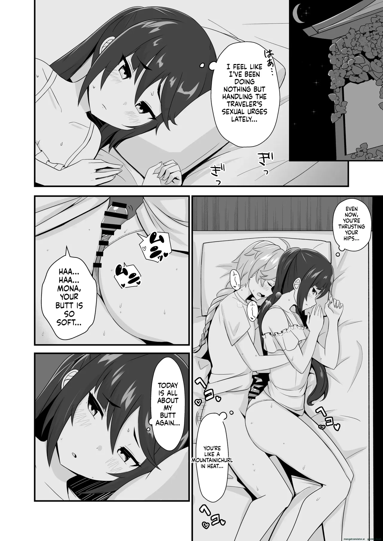 Kikiki no Kikki Yuzu Kiiro Mona Siri Heko Heko Koshi Panpan. Genshin Impact EnglishDIYMTLDigital - Image 22