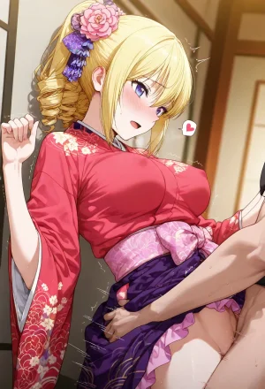 貓貓 Kimono Angelina Kudou Shields - Page 8