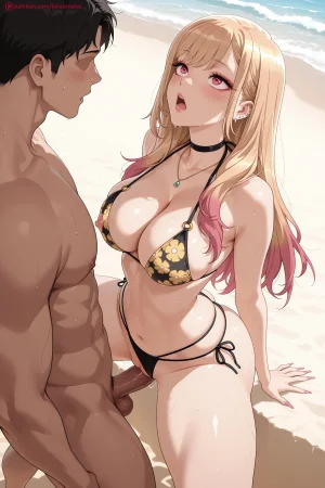 Kira Amane Marin Kitagawaー My Dress Up Darling Patreon - Page 93