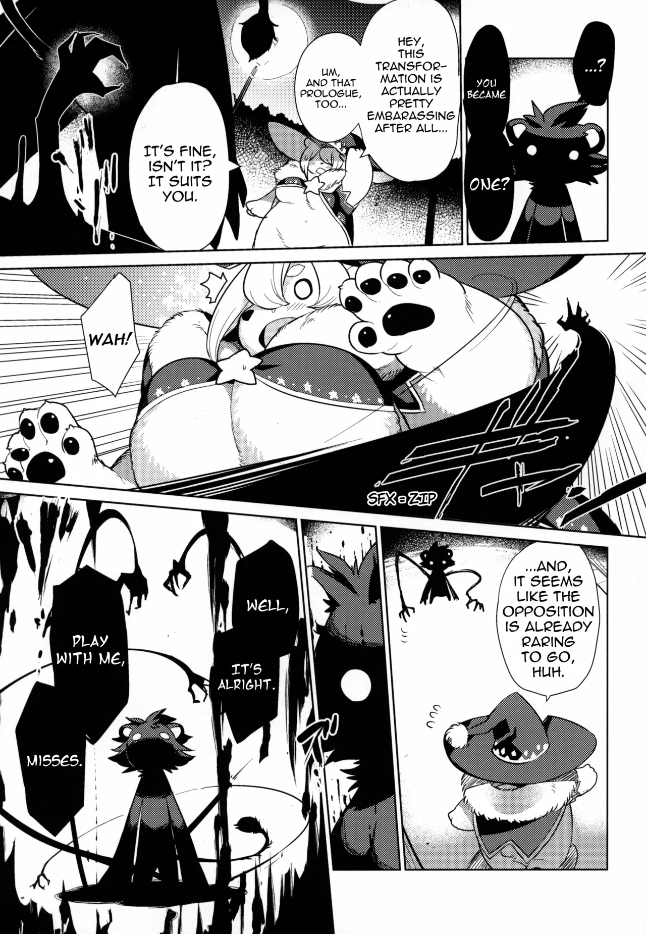 Kishiben Kishibe Polar Bear Mama Witch Shiroku Magika English - Image 14