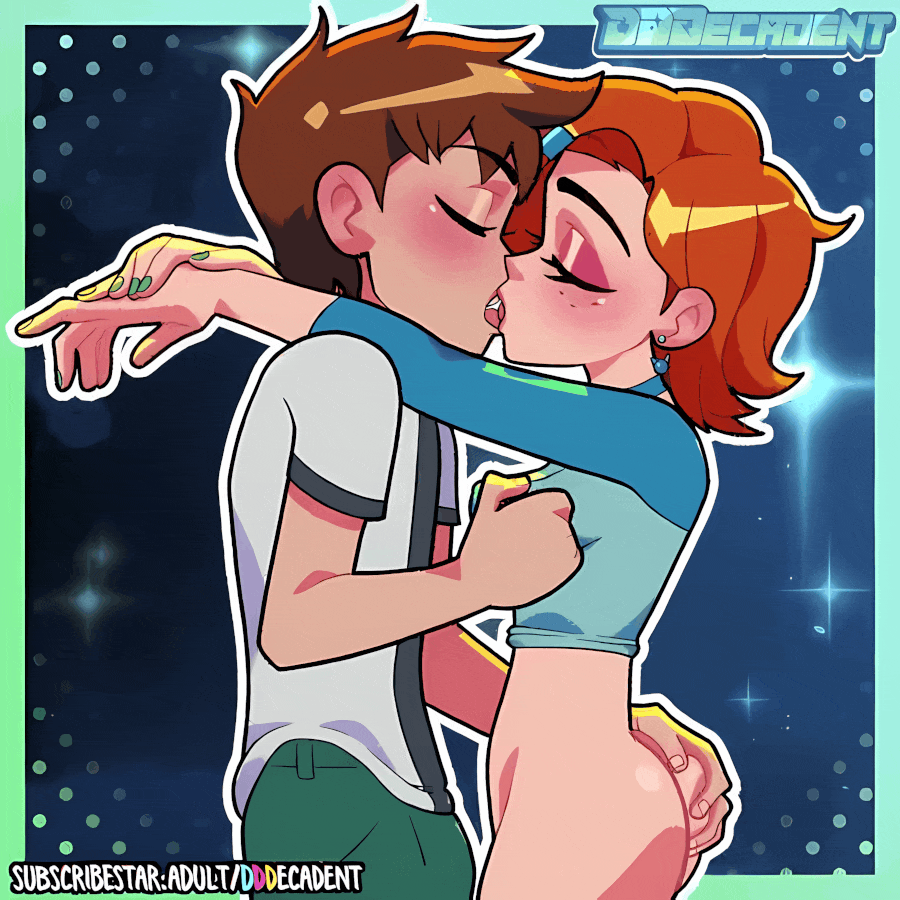 KissClaw Gwen Tennyson Ben 10 Animated - Image 68