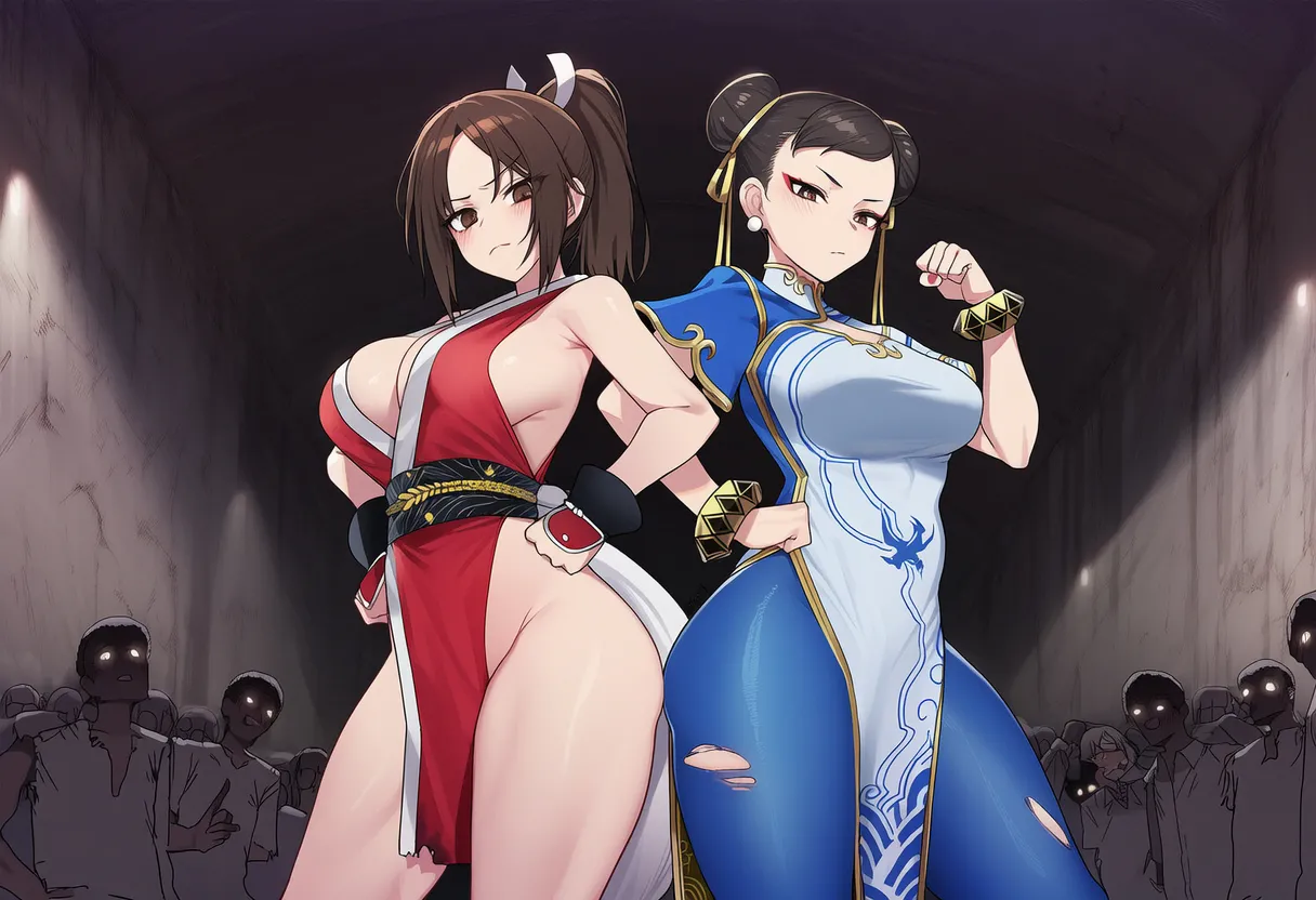 kkoi 春麗,不知火舞 敗北 Chun-li,Mai defeat 170P - Image 2