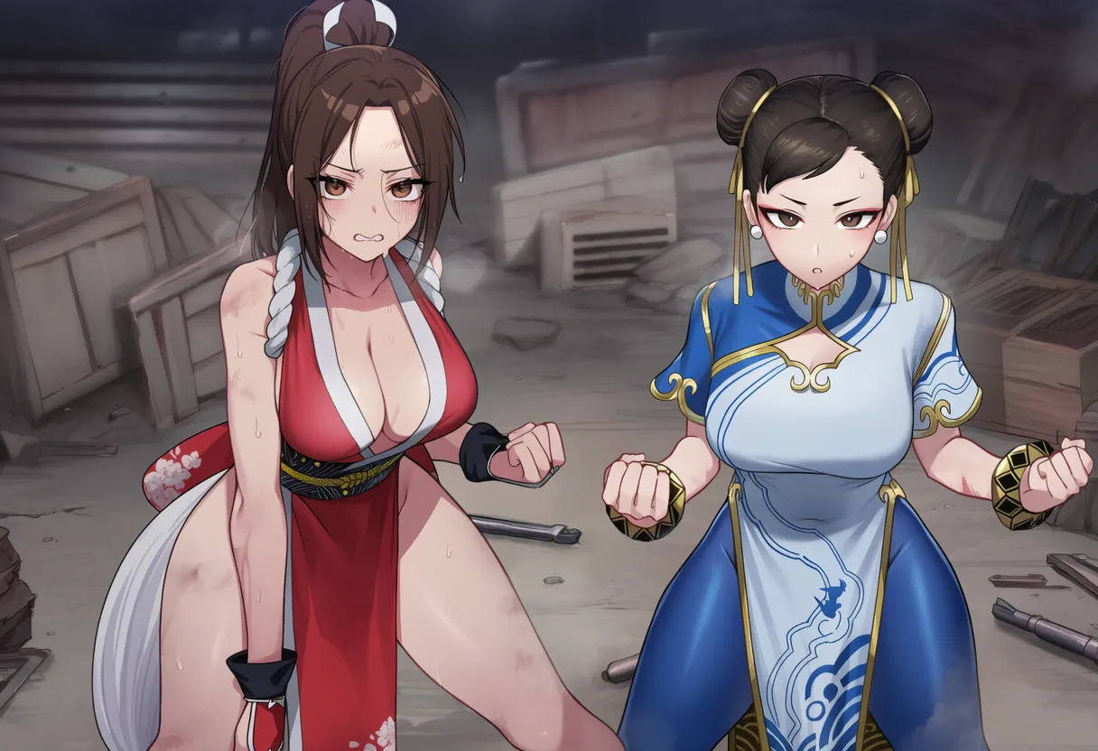 kkoi 春麗,不知火舞 敗北 Chun-li,Mai defeat 170P - Image 3