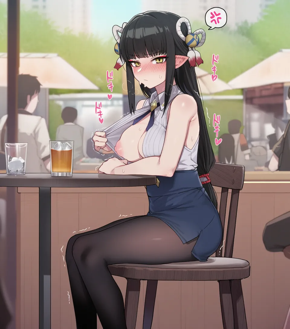 kkoi 喫茶店での女たち Girls at cafe - Image 4