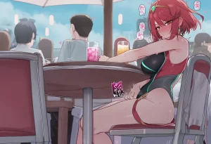 kkoi 喫茶店での女たち Girls at cafe - Page 18