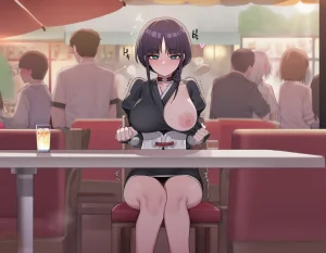 kkoi 喫茶店での女たち Girls at cafe - Page 41