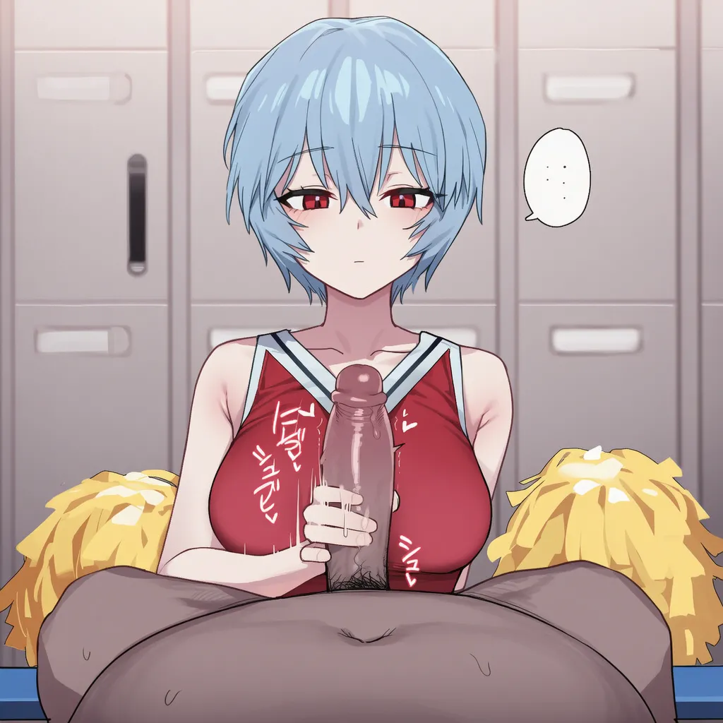 kkoi チアリーダー部の綾波レイ Rei cheerleader 56p - Image 19