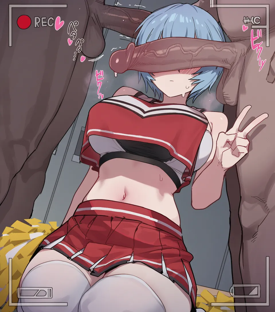 kkoi チアリーダー部の綾波レイ Rei cheerleader 56p - Image 22