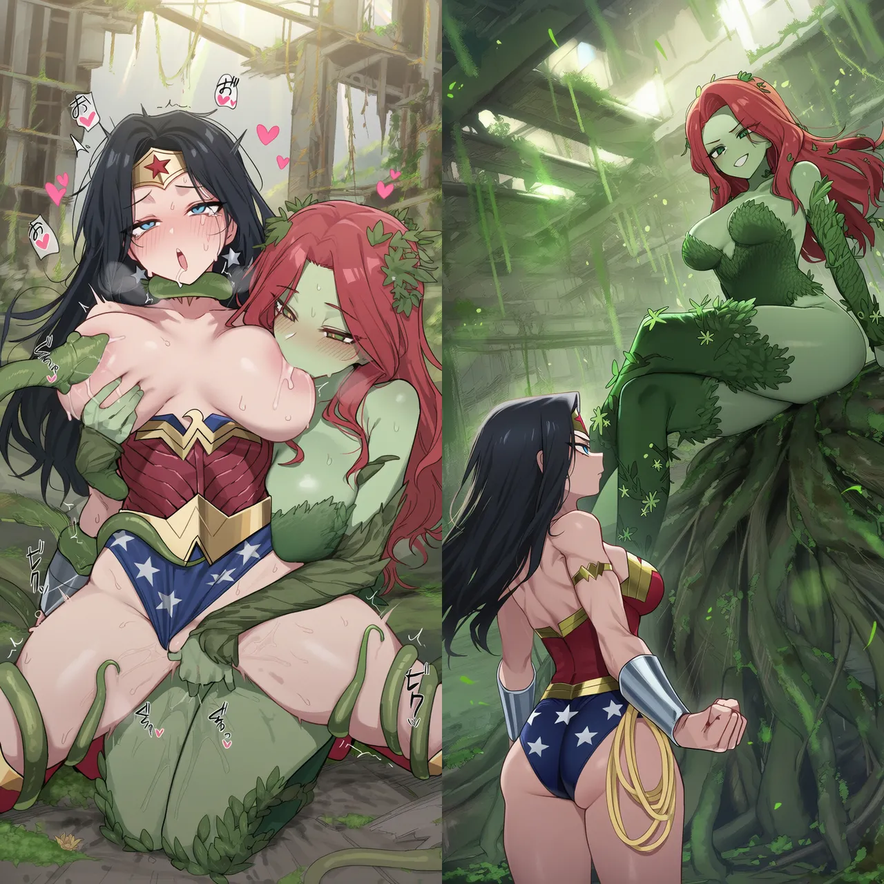 kkoi ワンダーウーマン x ポイズンアイビー 210p - Image 1