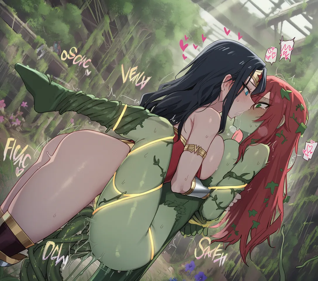 kkoi ワンダーウーマン x ポイズンアイビー 210p - Image 100