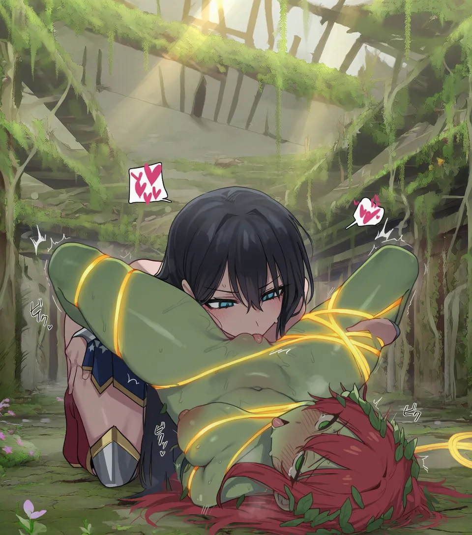 kkoi ワンダーウーマン x ポイズンアイビー 210p - Image 106