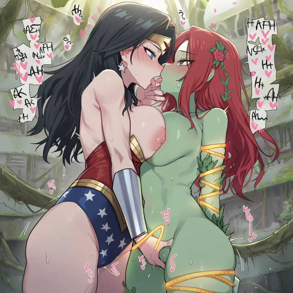 kkoi ワンダーウーマン x ポイズンアイビー 210p - Image 107